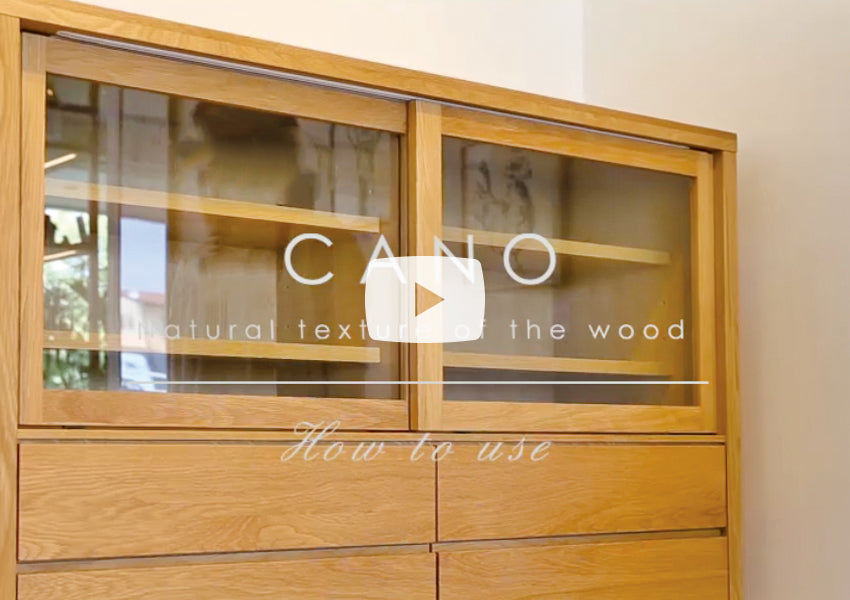 CANO カノ W115 矮身收納櫃